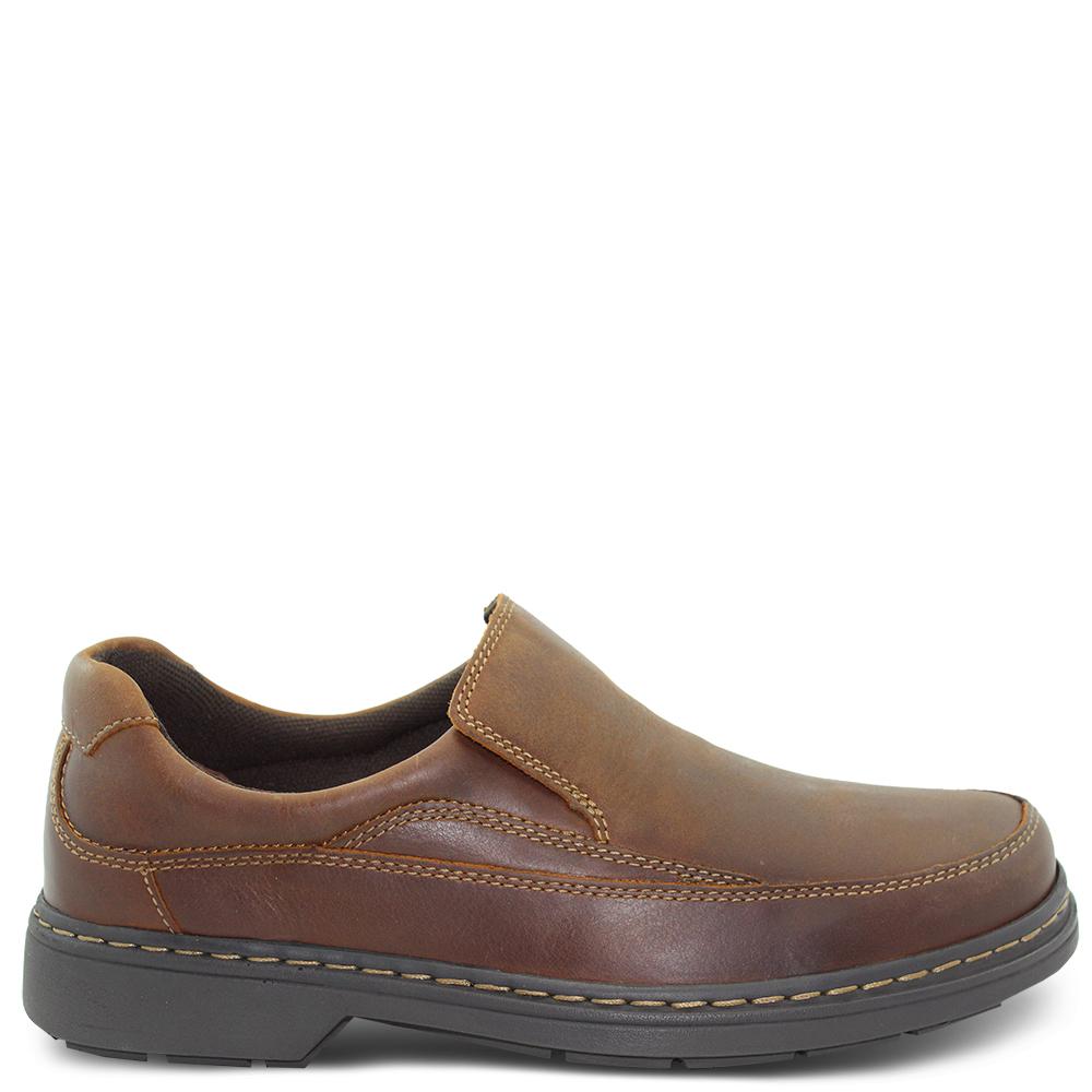 Saramanda Mellow Brown Mens Slip On