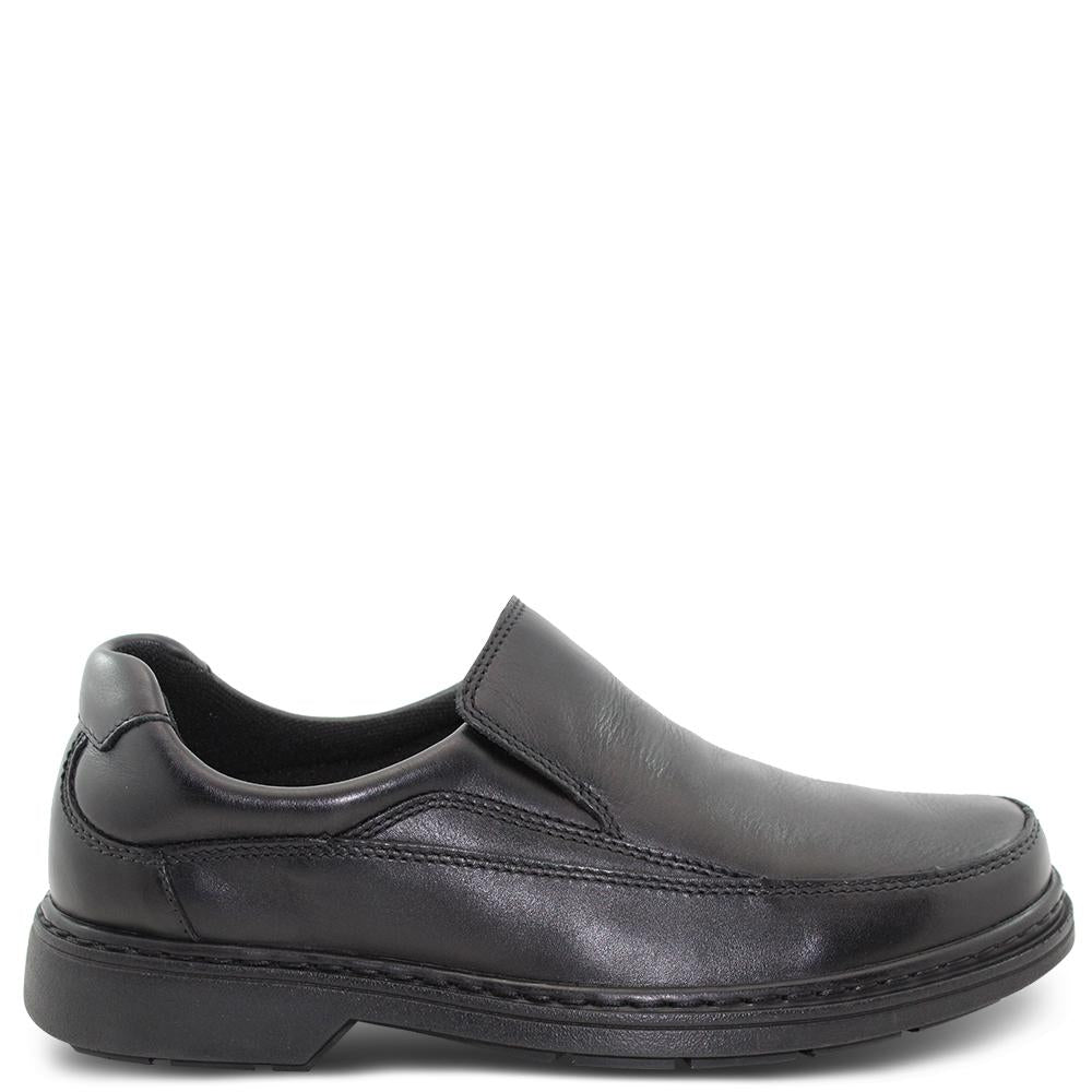 Saramanda Mellow Black Mens Slip On