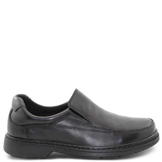 Saramanda Mellow Black Mens Slip On