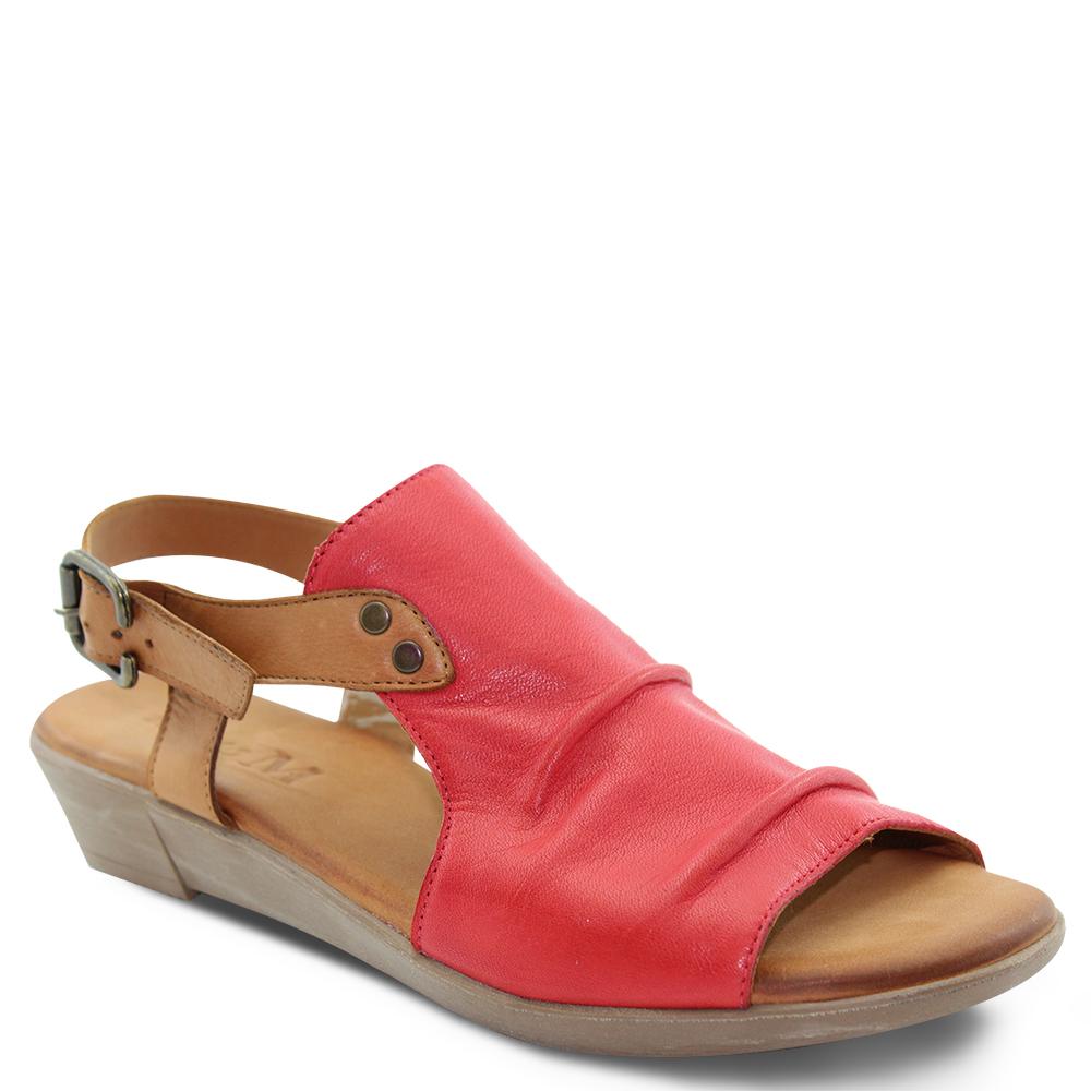 Miss M Aliah Red Womens Sandal