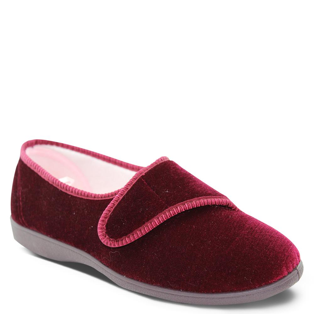 Grosby Lilian Wine Womens Slipper