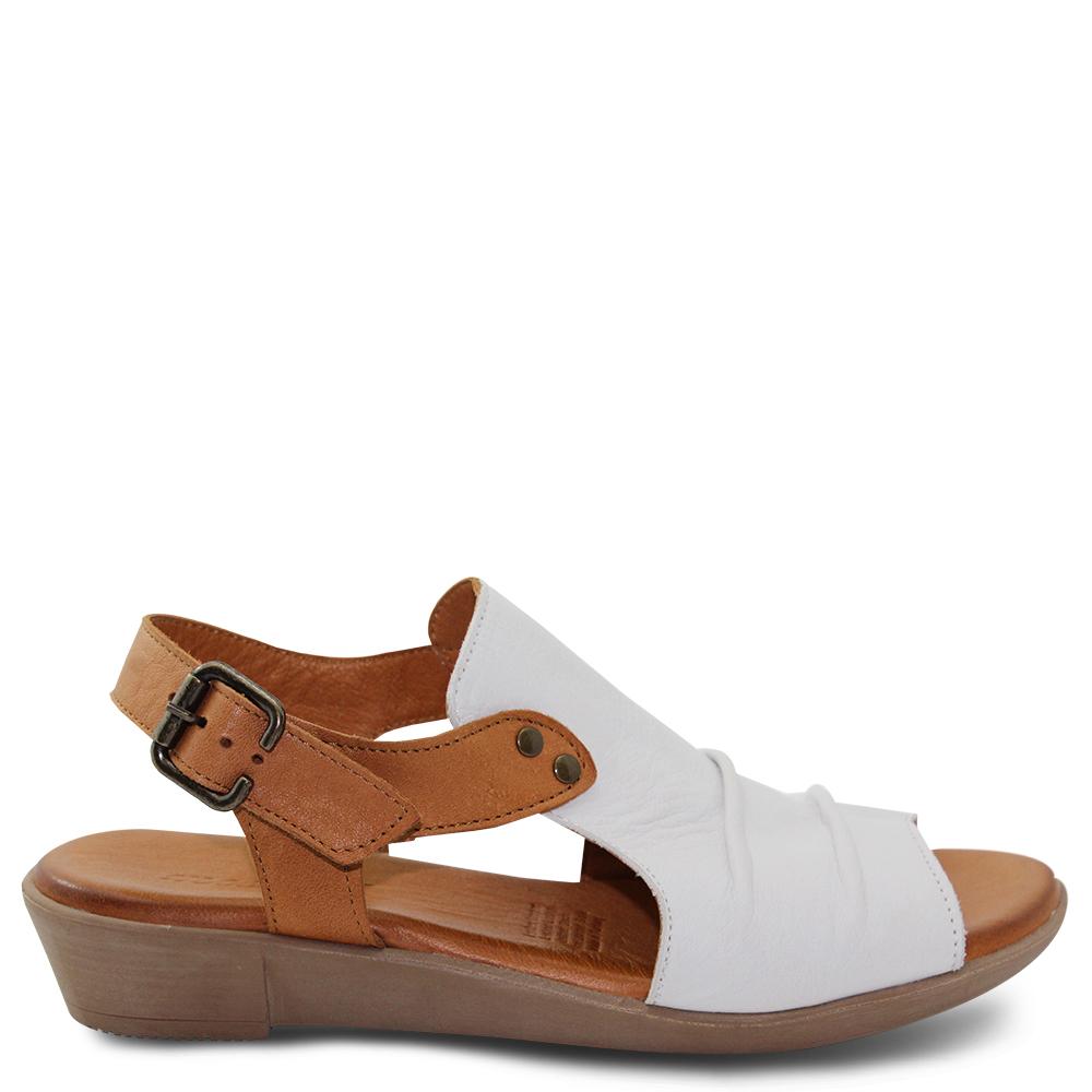 Miss M Aliah White Womens Sandal