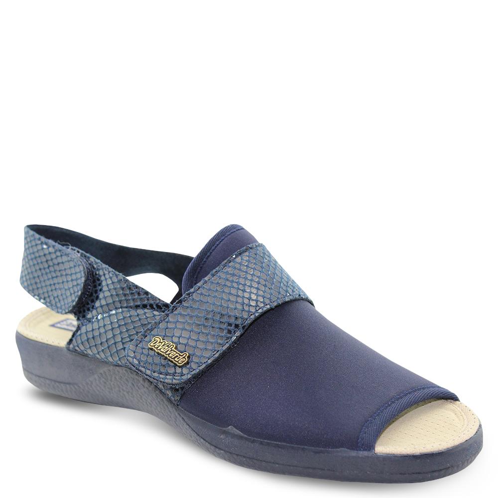 Devalverde 150 Navy womens slipper