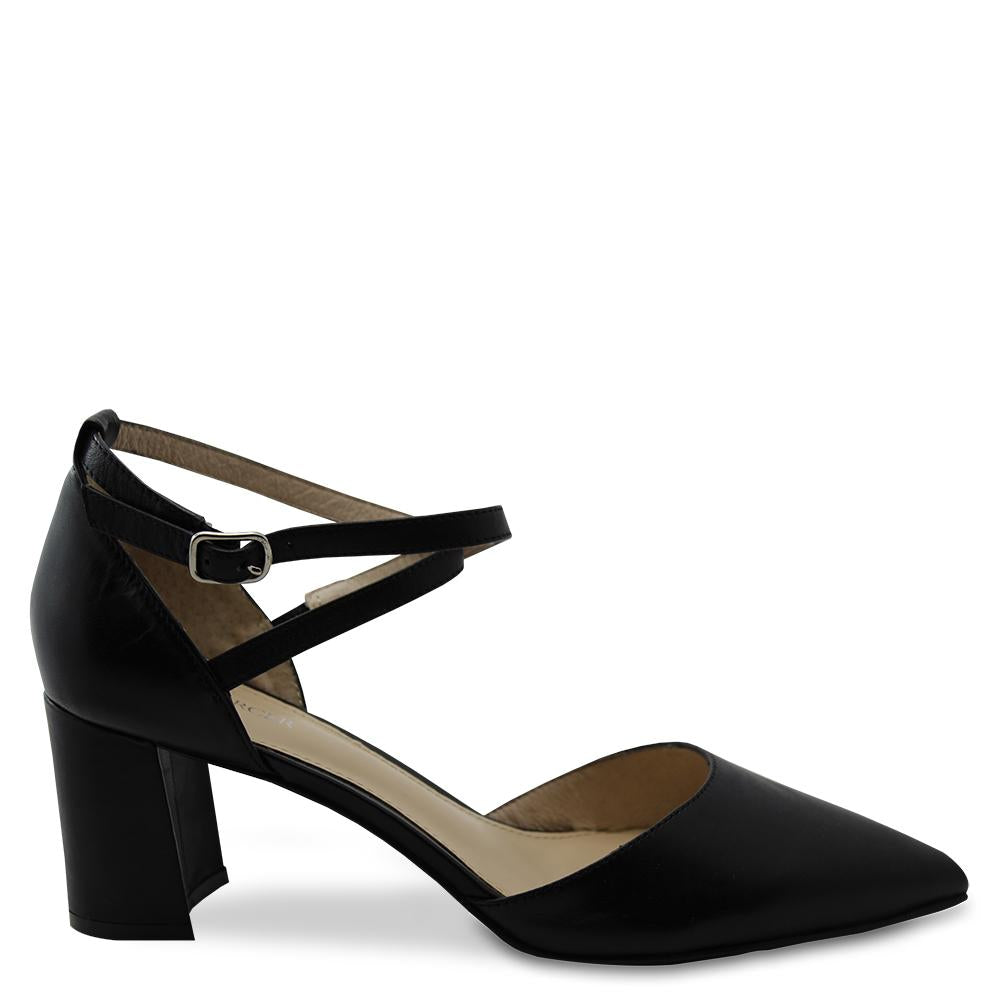 Jo Mercer Iluka womens block heels black