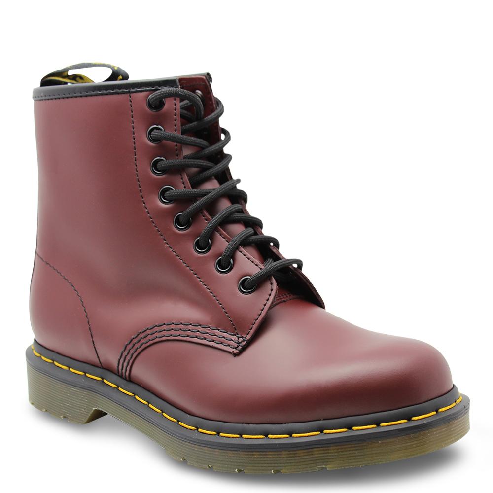 Dr Marten Eight Eyelet Cherry Boot