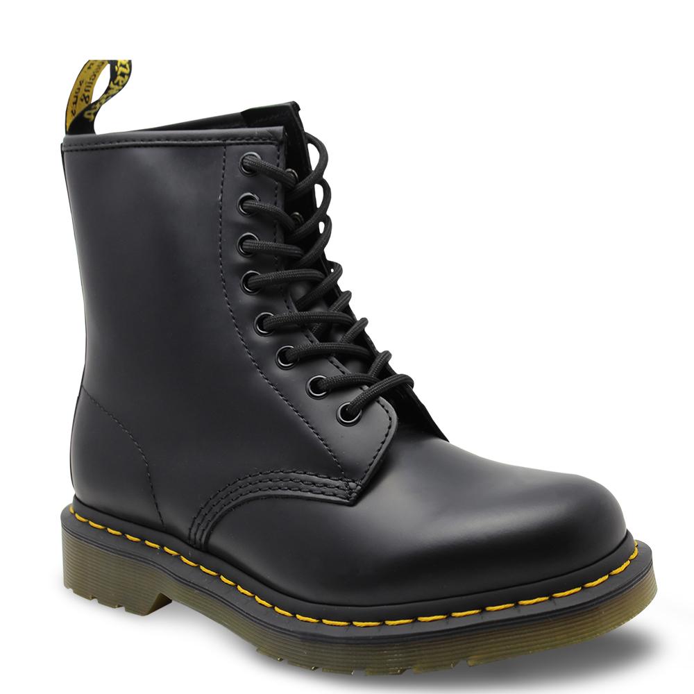 Dr Marten Eight Eyelet Black Boot