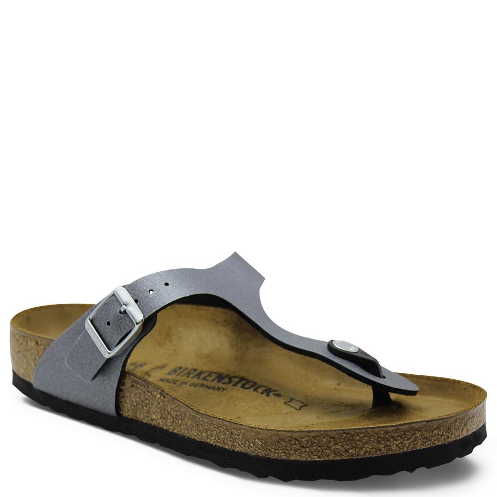 Birkenstock Gizeh Anthracite Womens Thong