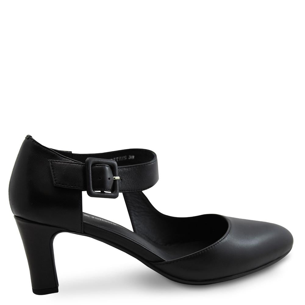 Django & Juliette Trinities Black Womens Heel