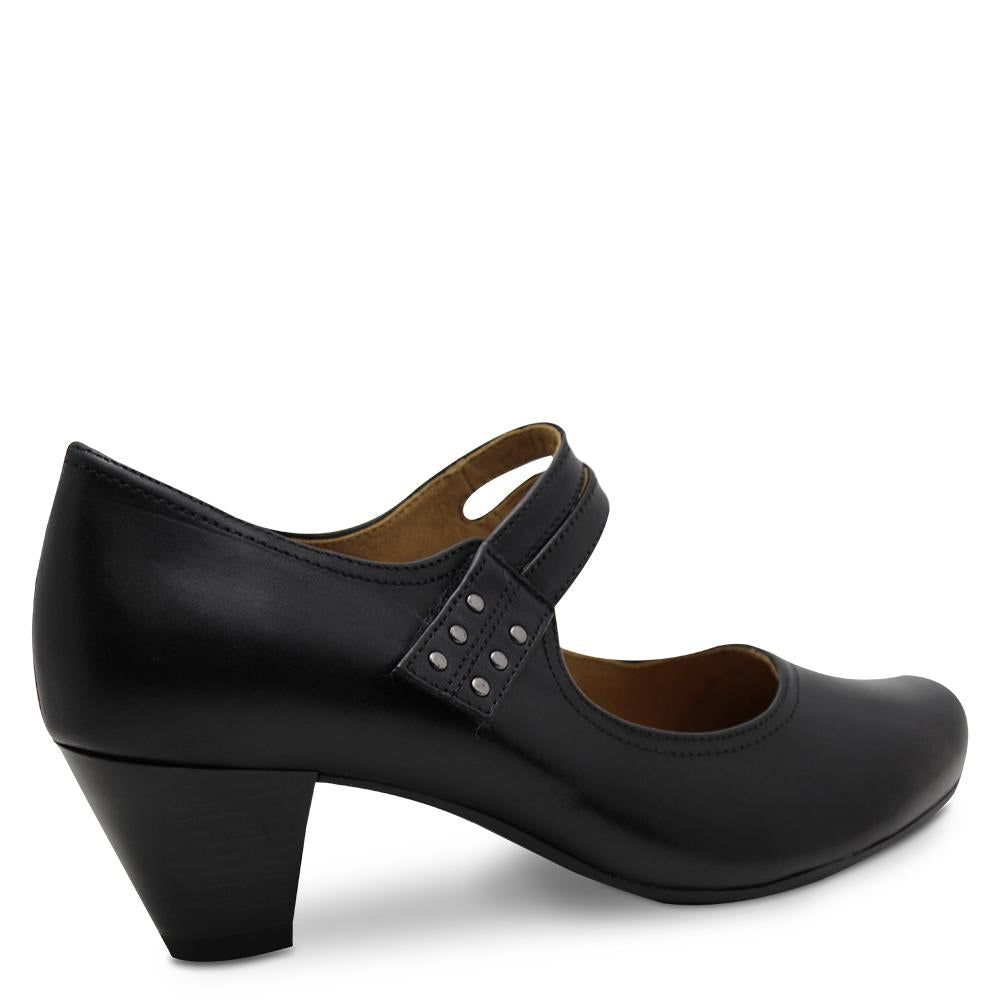 Gino Ventori  Lennon Womens  black court