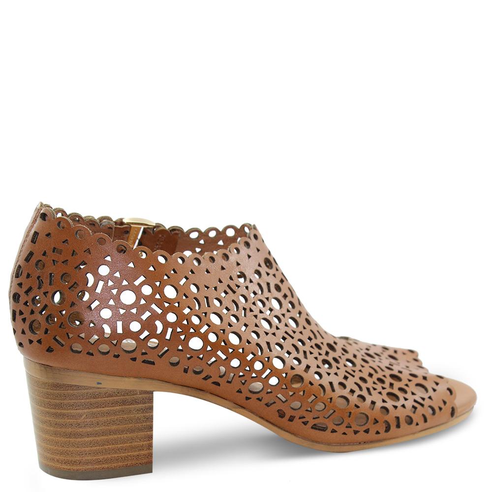 Django & Juliette Byrd womens heel sandal dark tan