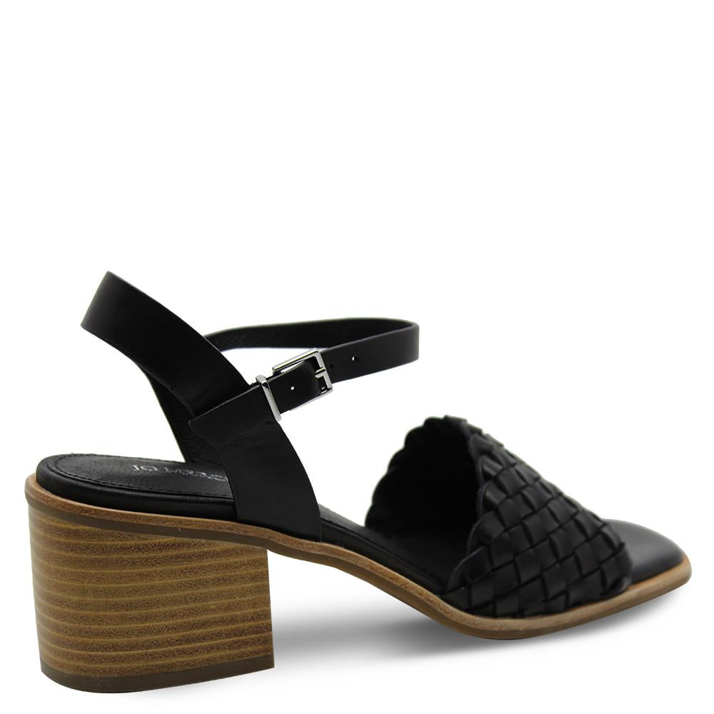 Jo Mercer Whippet Black Womens Sandal