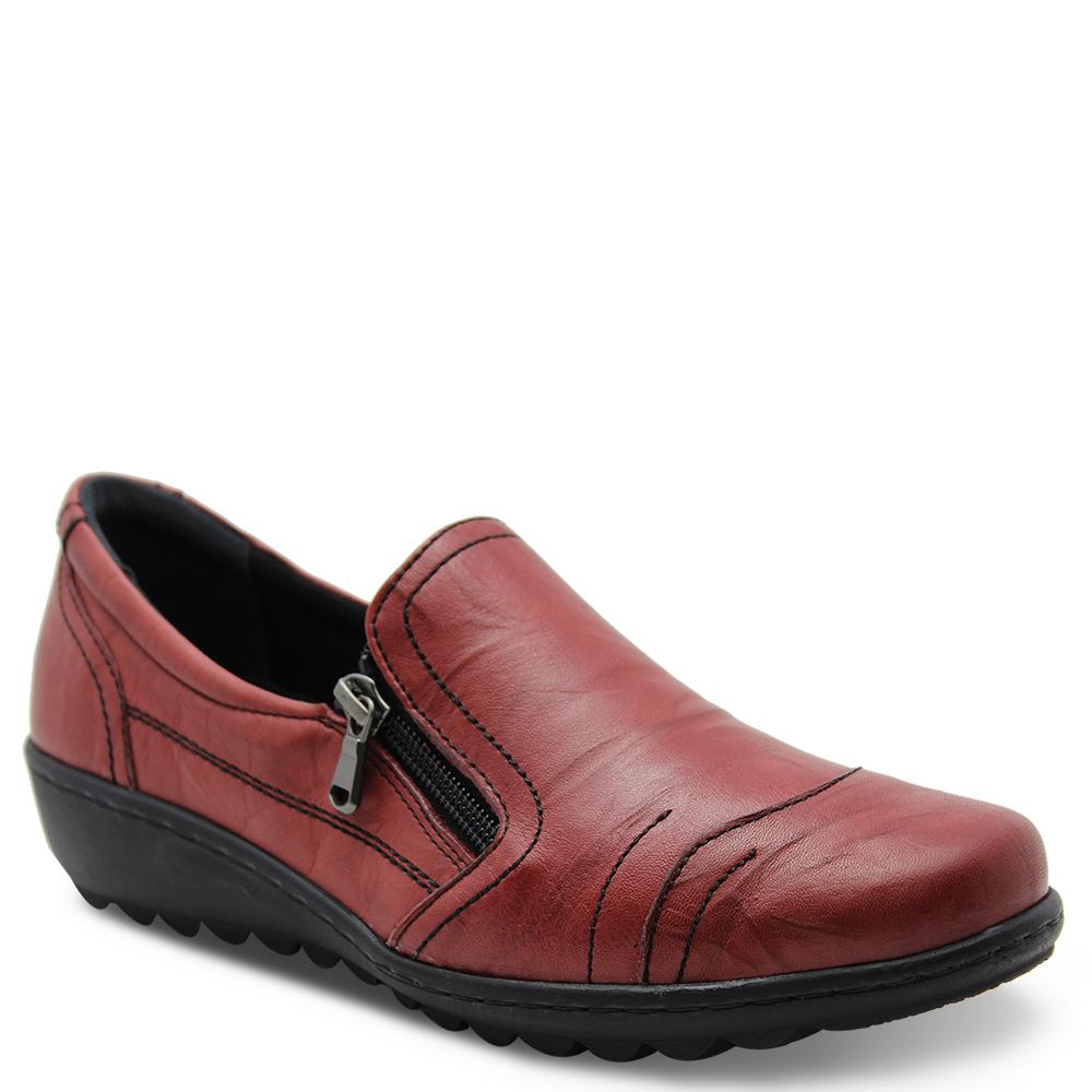 Cabello 144-15 Red womens casual 