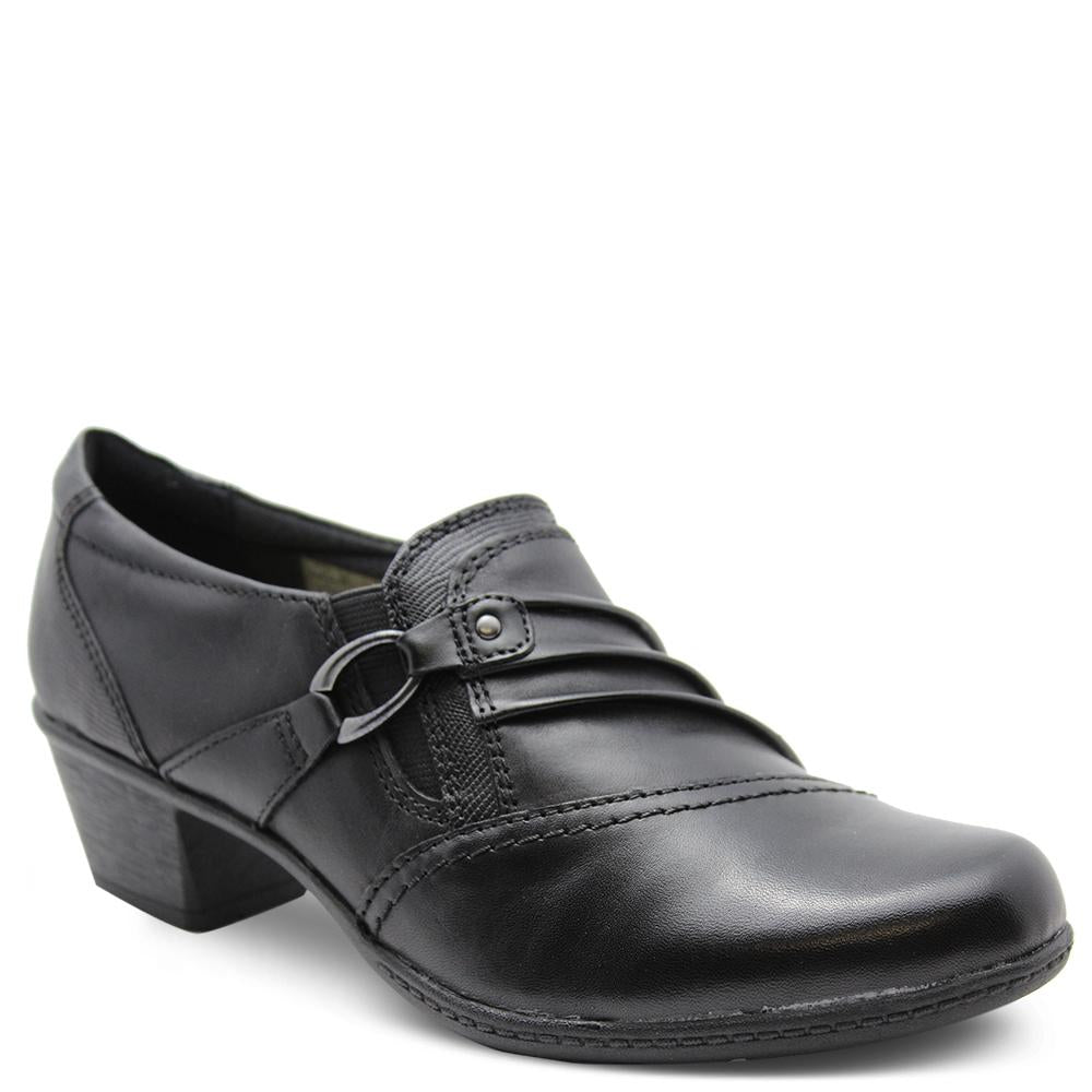 Planet Taplow Black Womens Heel