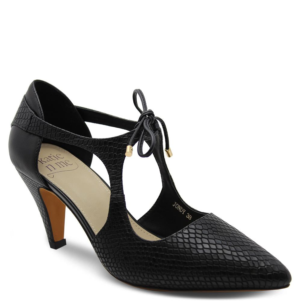 Katie n Me Jondy womens heels Black