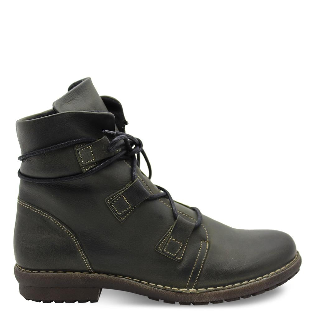 Zeta Marfil Dark Olive Womens Boot