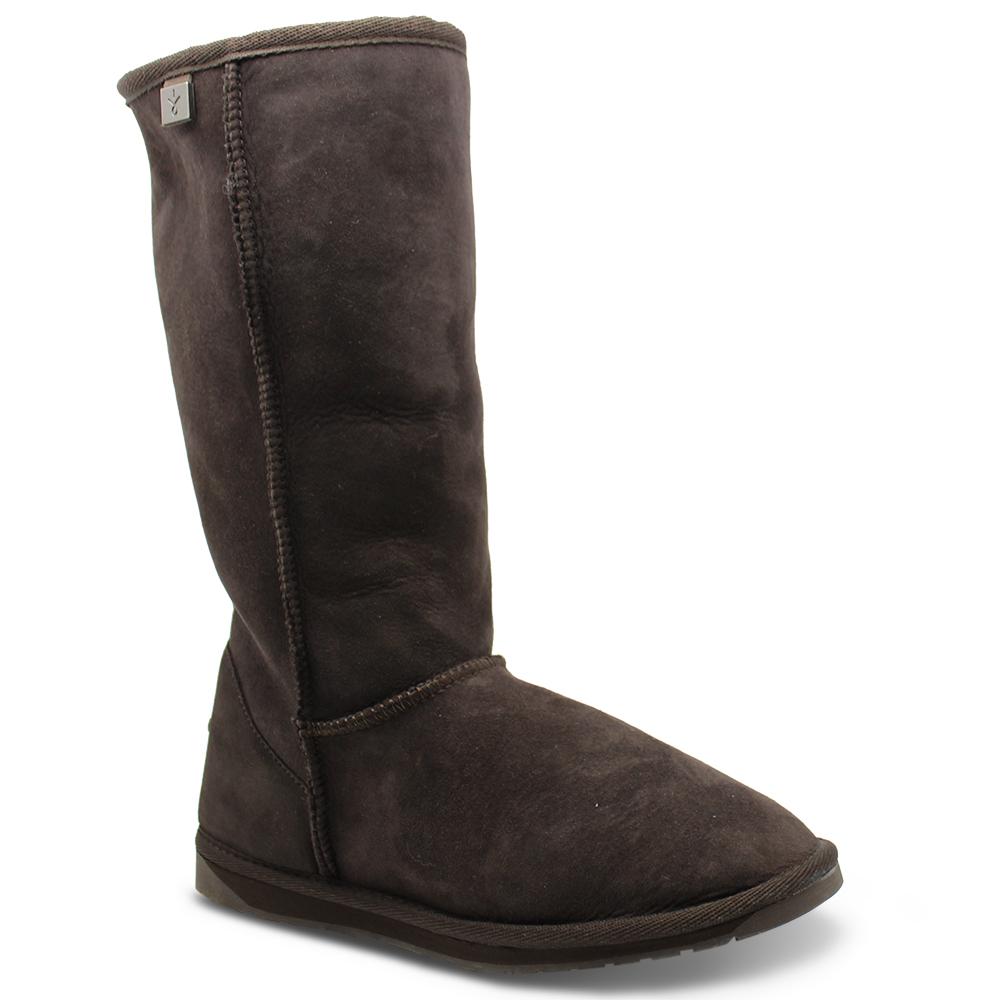 Emu Stinger Hi Chocolate Unisex Ugg Boot