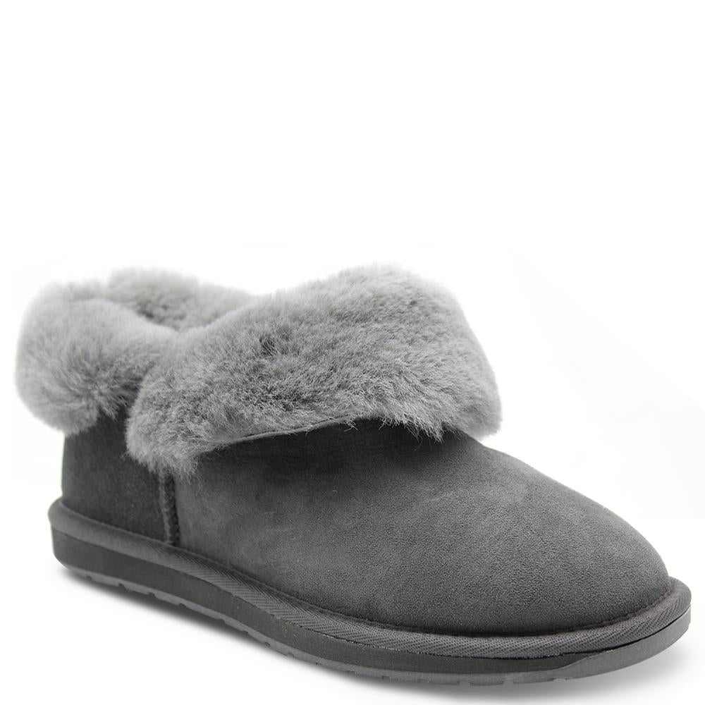 Emu Mintaro Charcoal Unisex Slipper