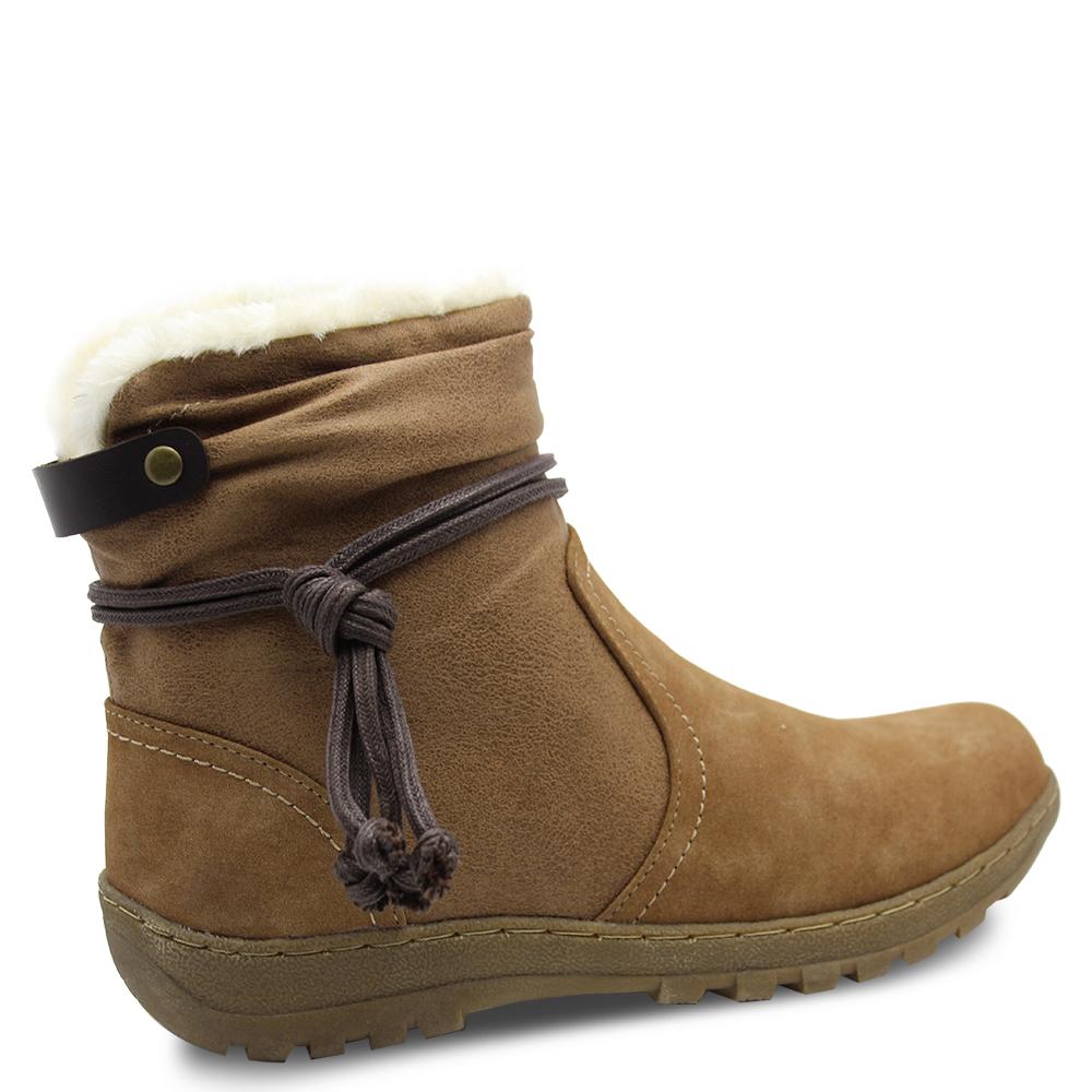 GEMMA WOMENS FLAT BOOT