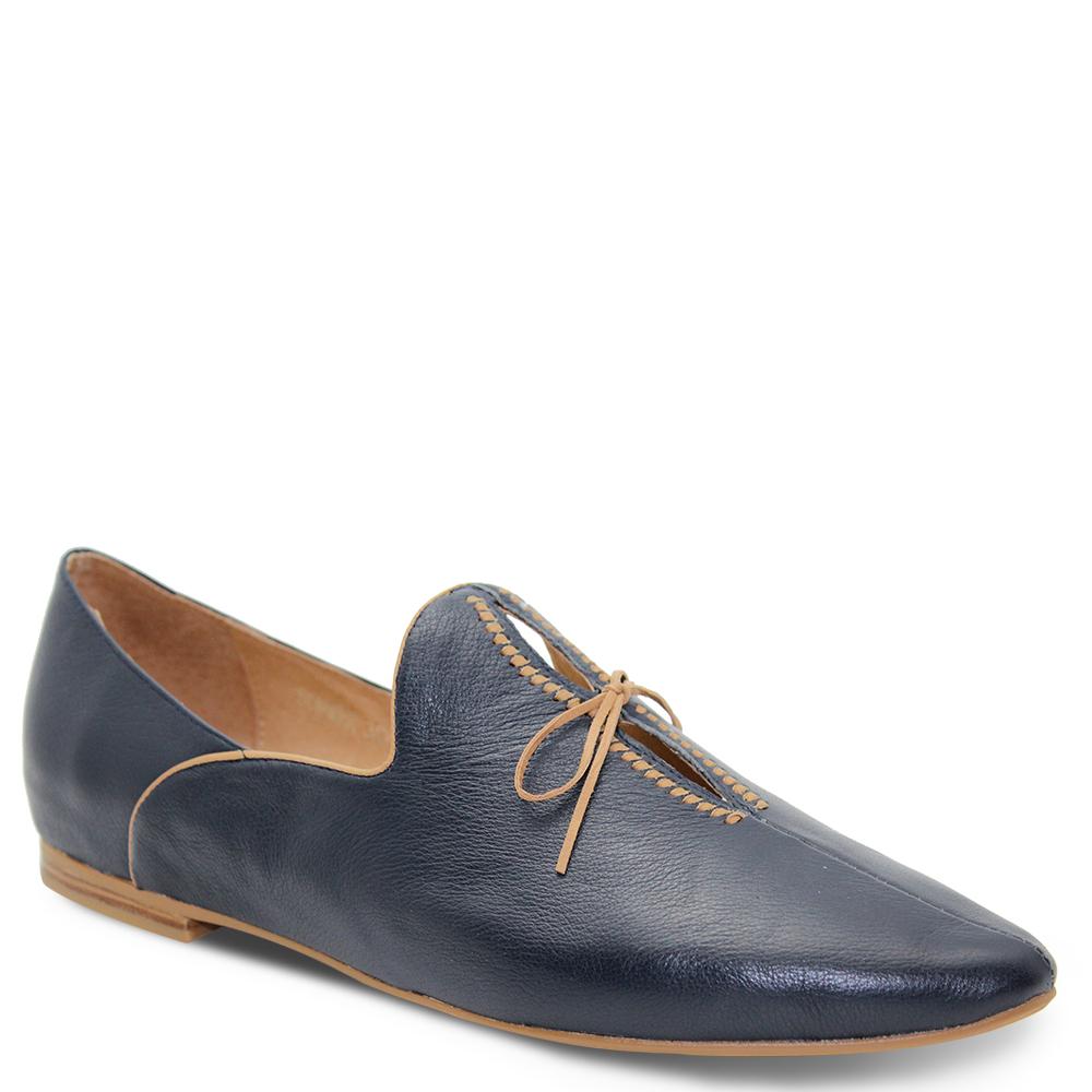 Top End Sommer Navy Womens Flat