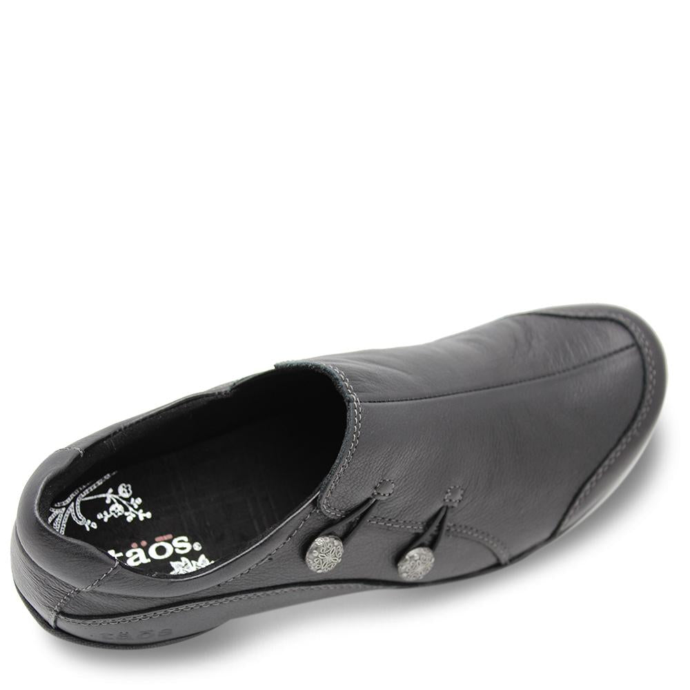 Taos Encore womens flat casual shoes black