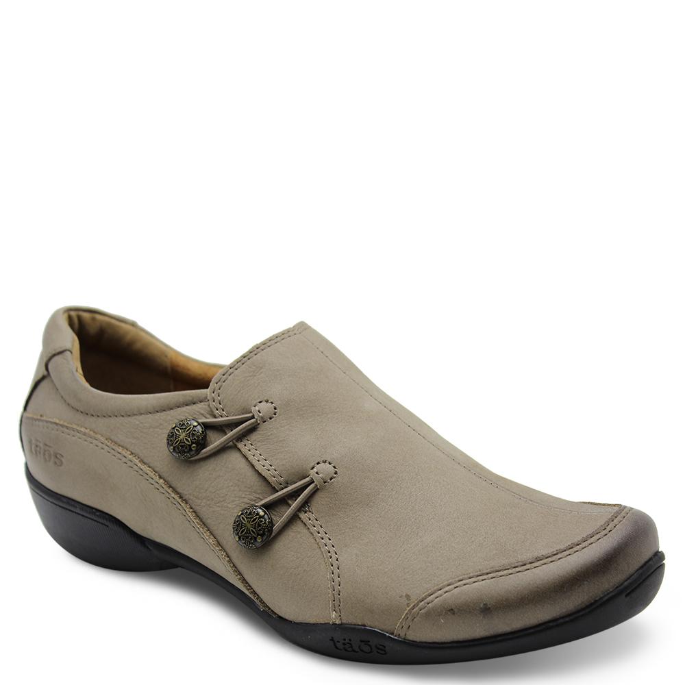 Taos Encore womens flat casual shoes taupe
