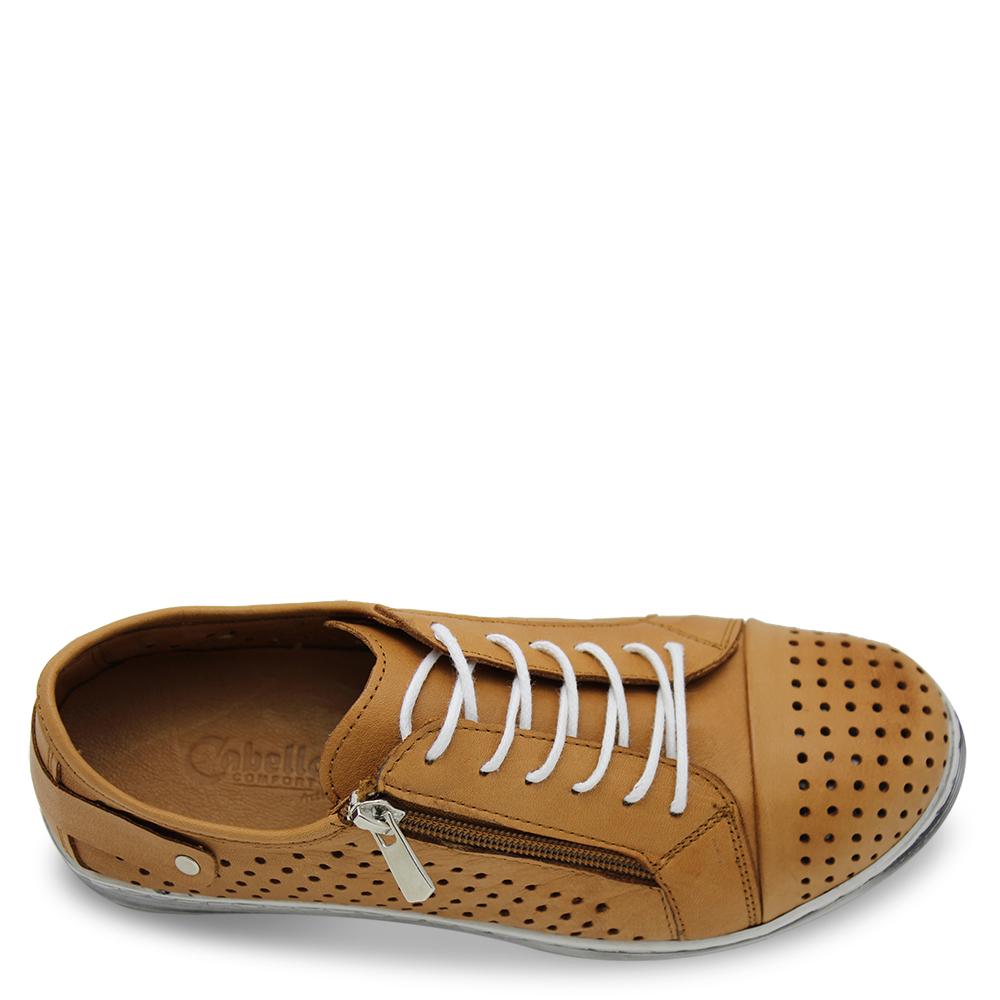 Cabello EG17 Tan Womens Casual Sneaker