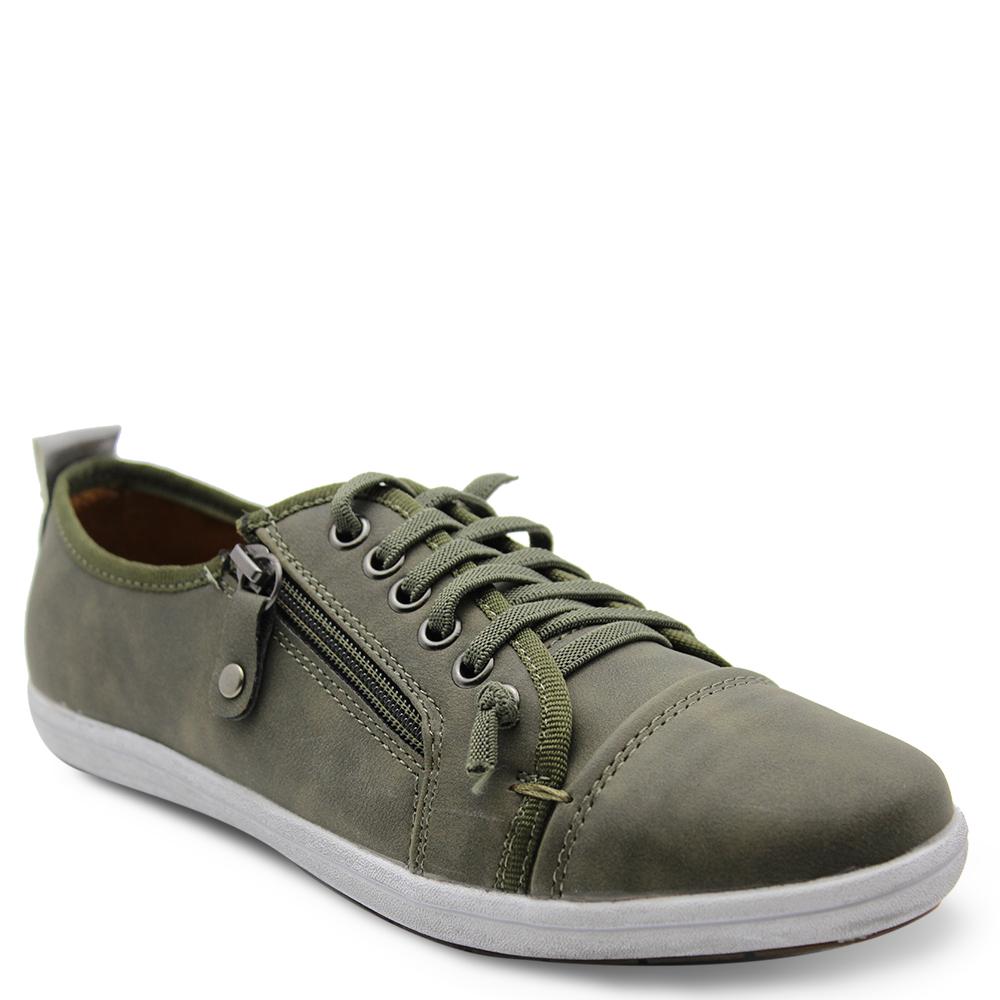 Step On Air New Zappo Khaki Womens Sneaker