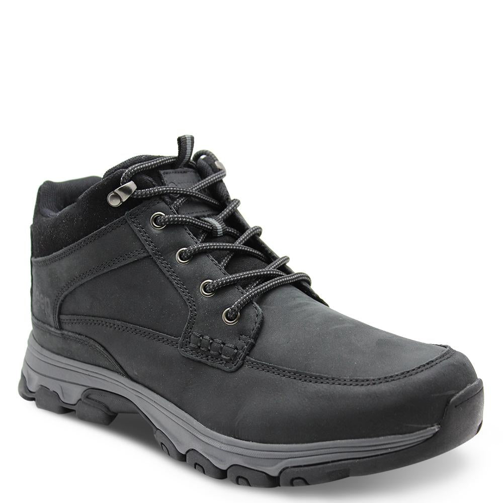 Jeep Teton Black Mens Boot