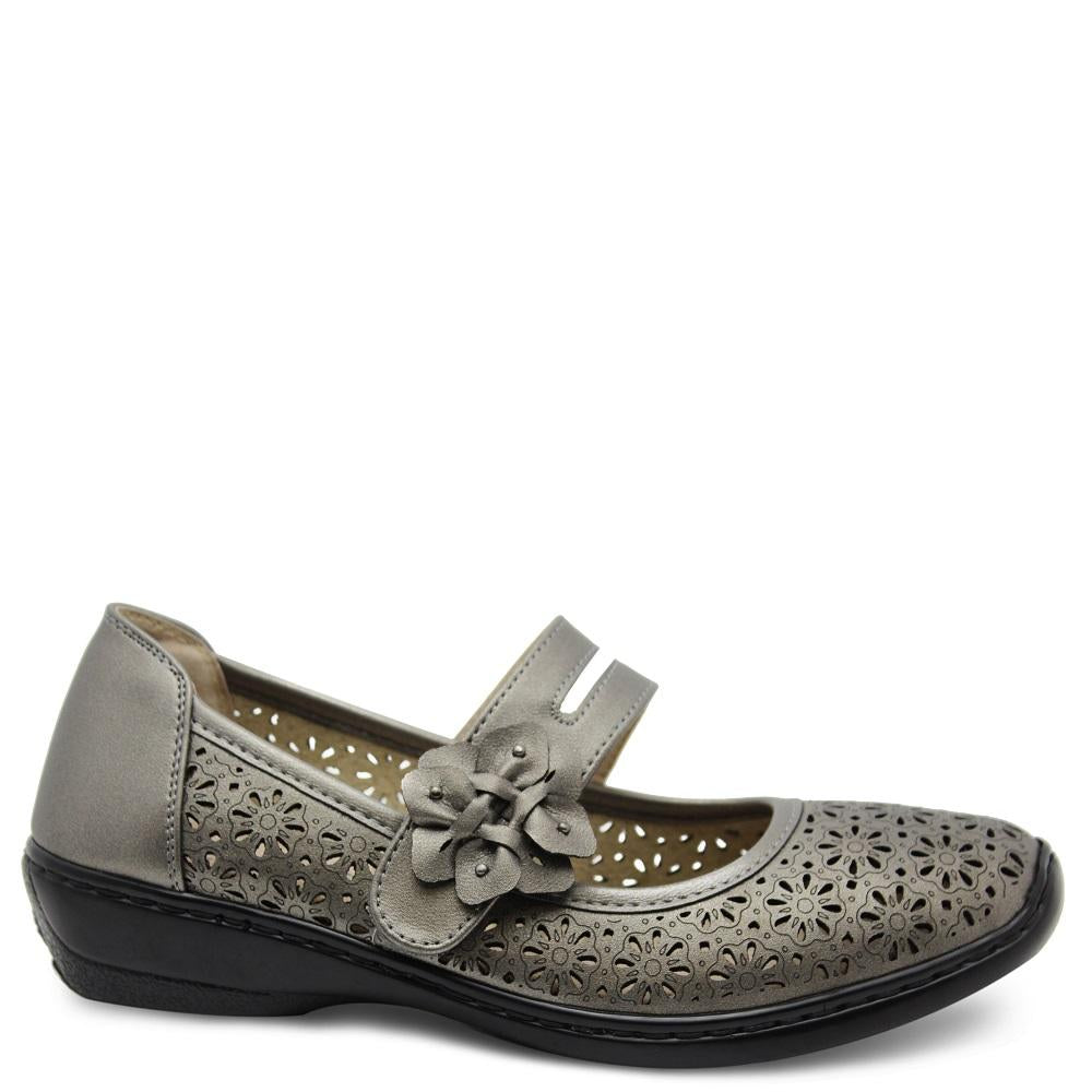 Comfort Leisure Alice Pewter Womens Casual