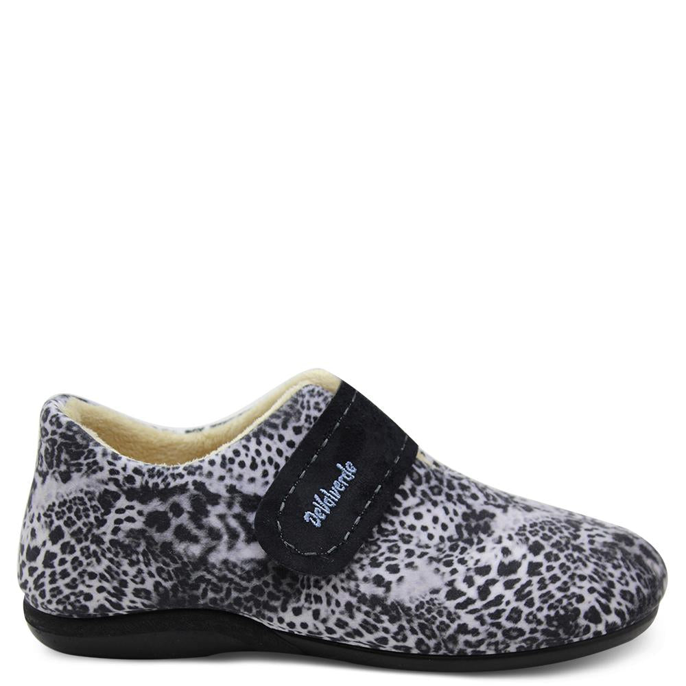 Devalverde 9746 Snow Leopard womens slipper