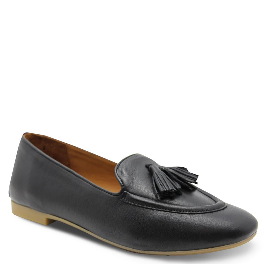 Sala illy black womens flat court