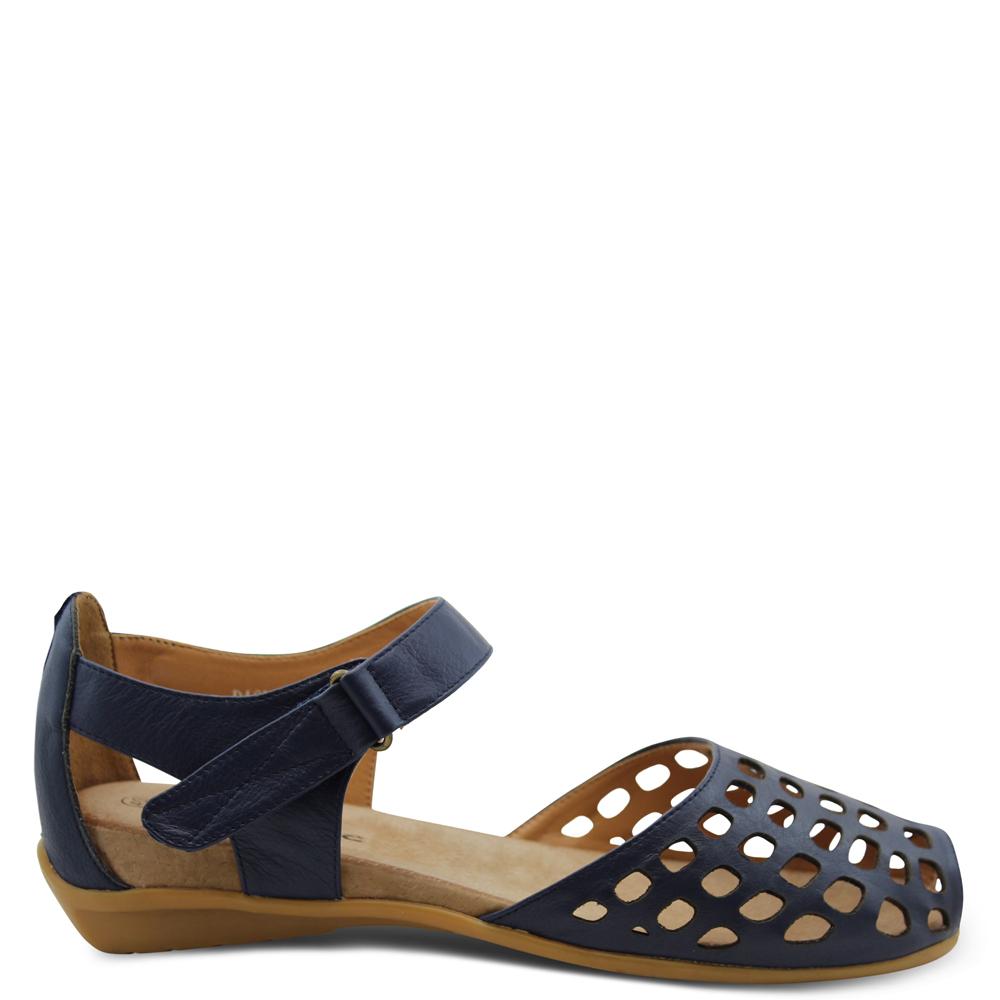 L'eclipse Daquiri womens flat sandal Navy
