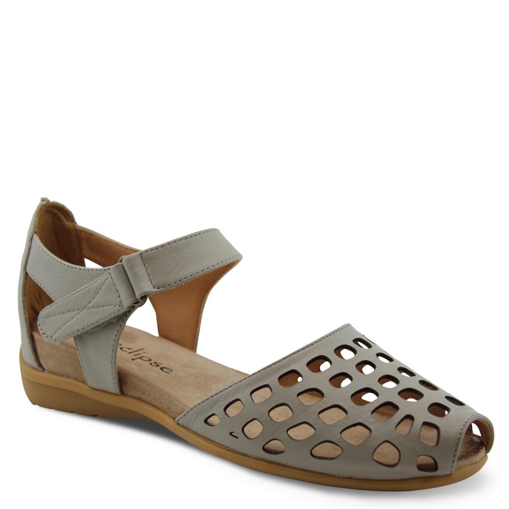 L'eclipse Daquiri womens Stone flat sandal
