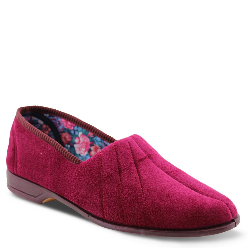 Euroflex Koala Burgundy Womens Slipper