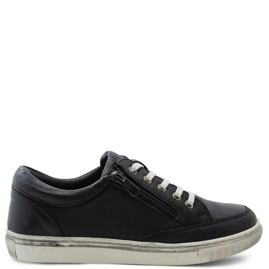 Sala Ronnie Womens Black Sneaker