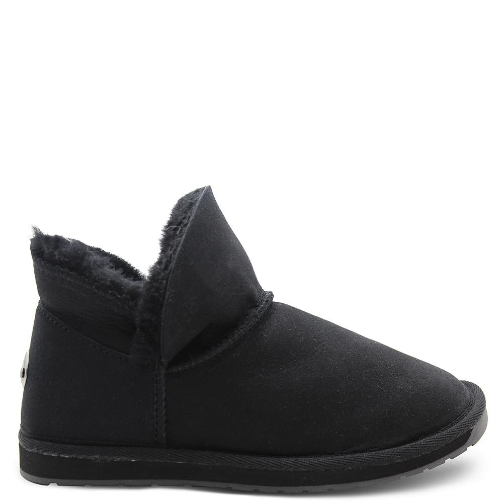 Emu Mintaro Black Unisex Slipper