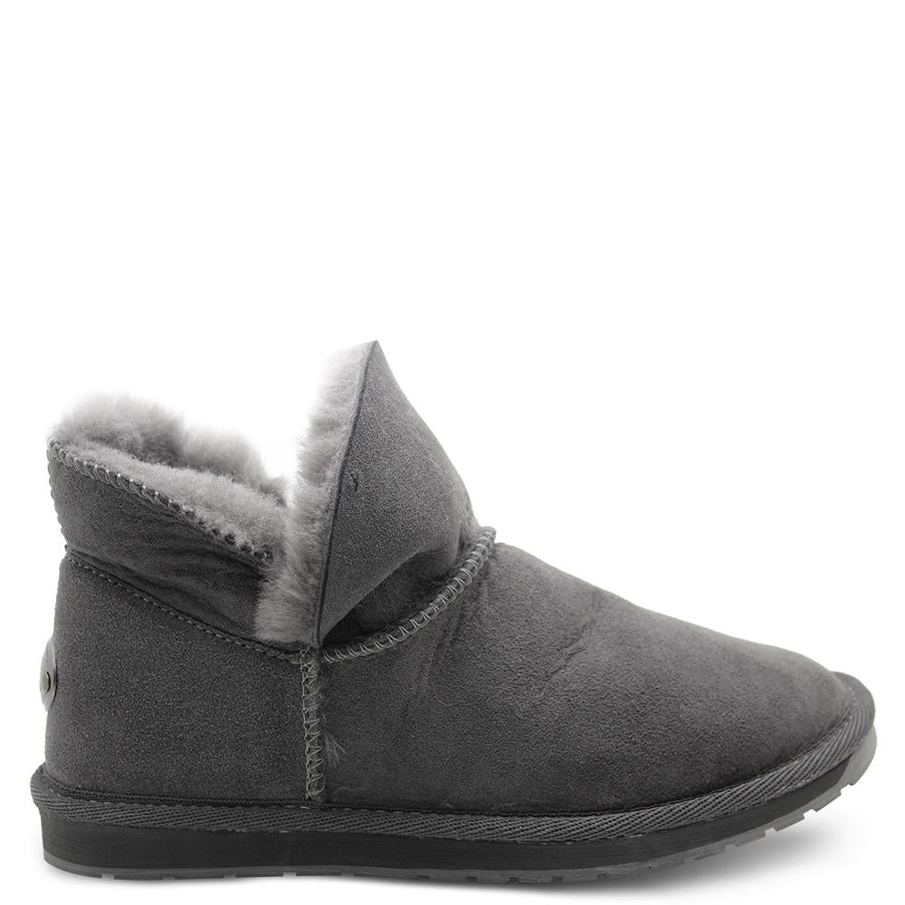 Emu Mintaro Charcoal Unisex Slipper