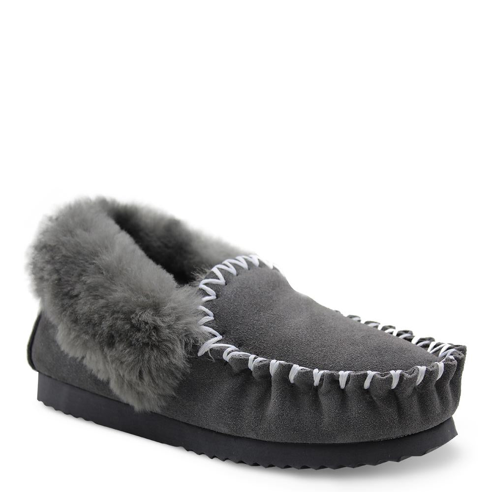 Emu Molly Grey Unisex Moccasin