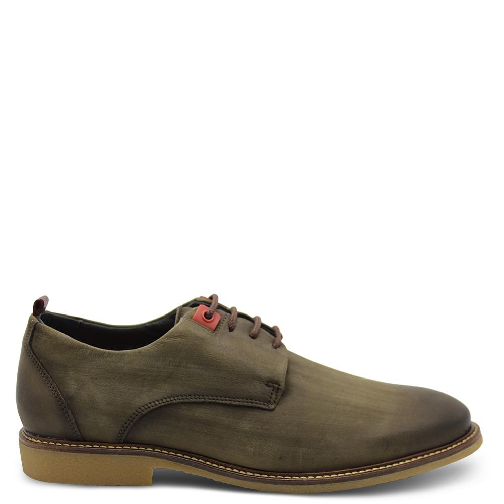 Ferracini Opale Taupe Lace up mens