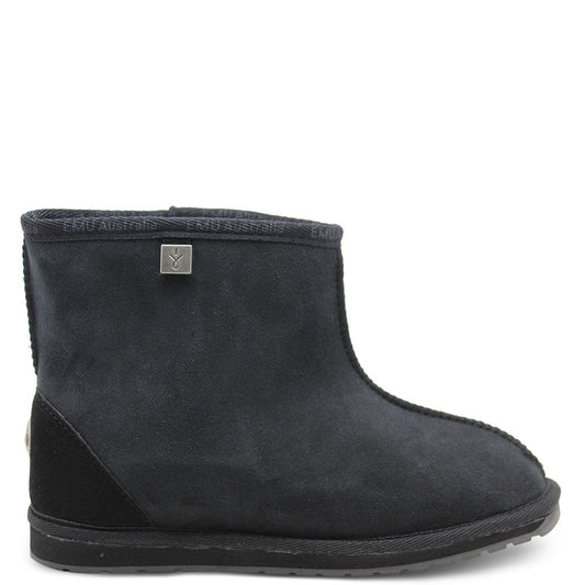 Emu Darwin Black Ugg boot slipper