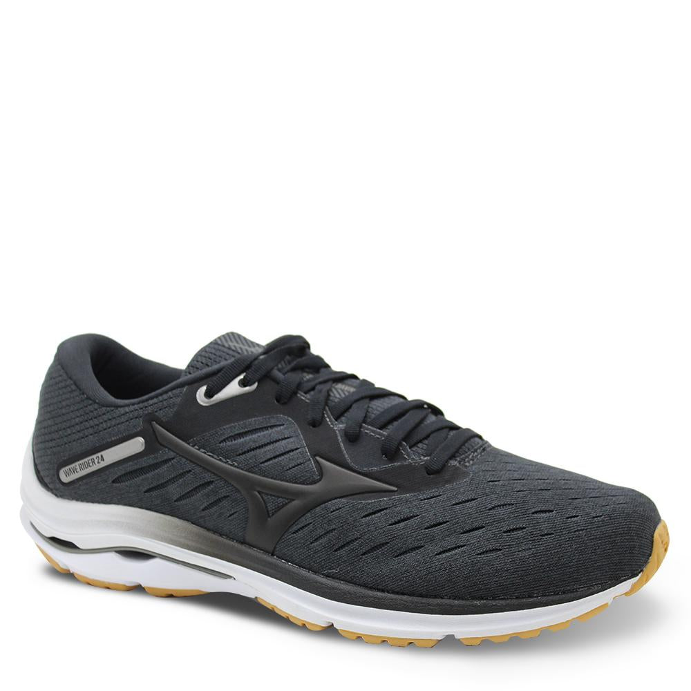 Mizuno Wave Rider Black Mens Runner