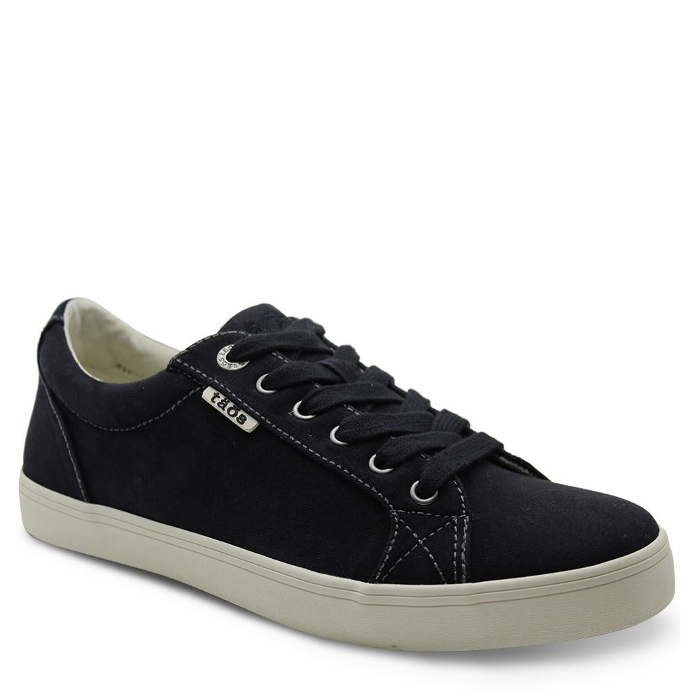 Taos Starsky Mens Black Canvas Sneaker
