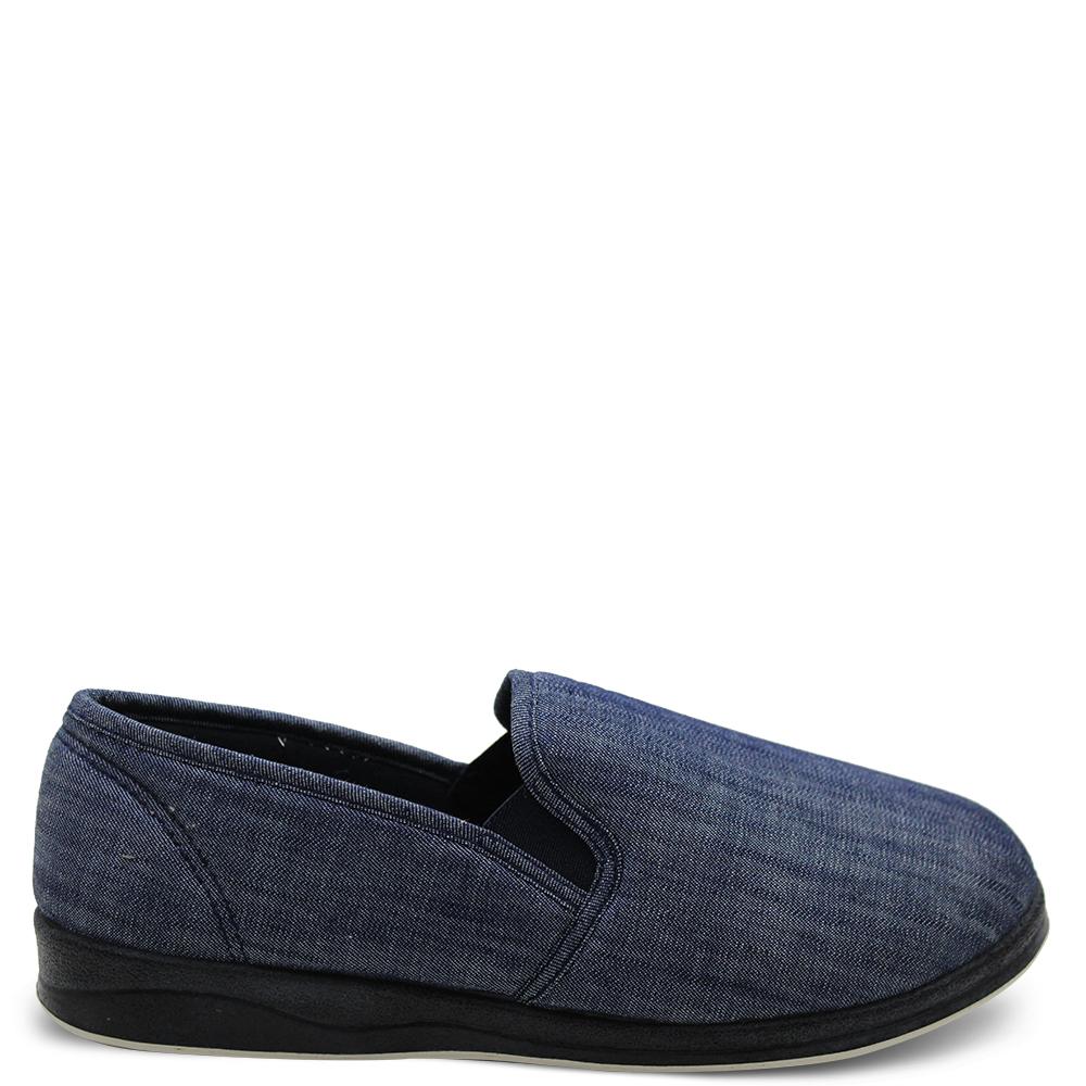 Panda eden Mens Slipper in denim