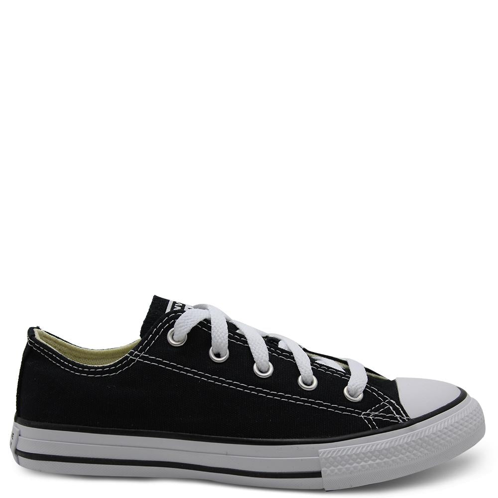 Converse All Star lo Kids Black Sneaker