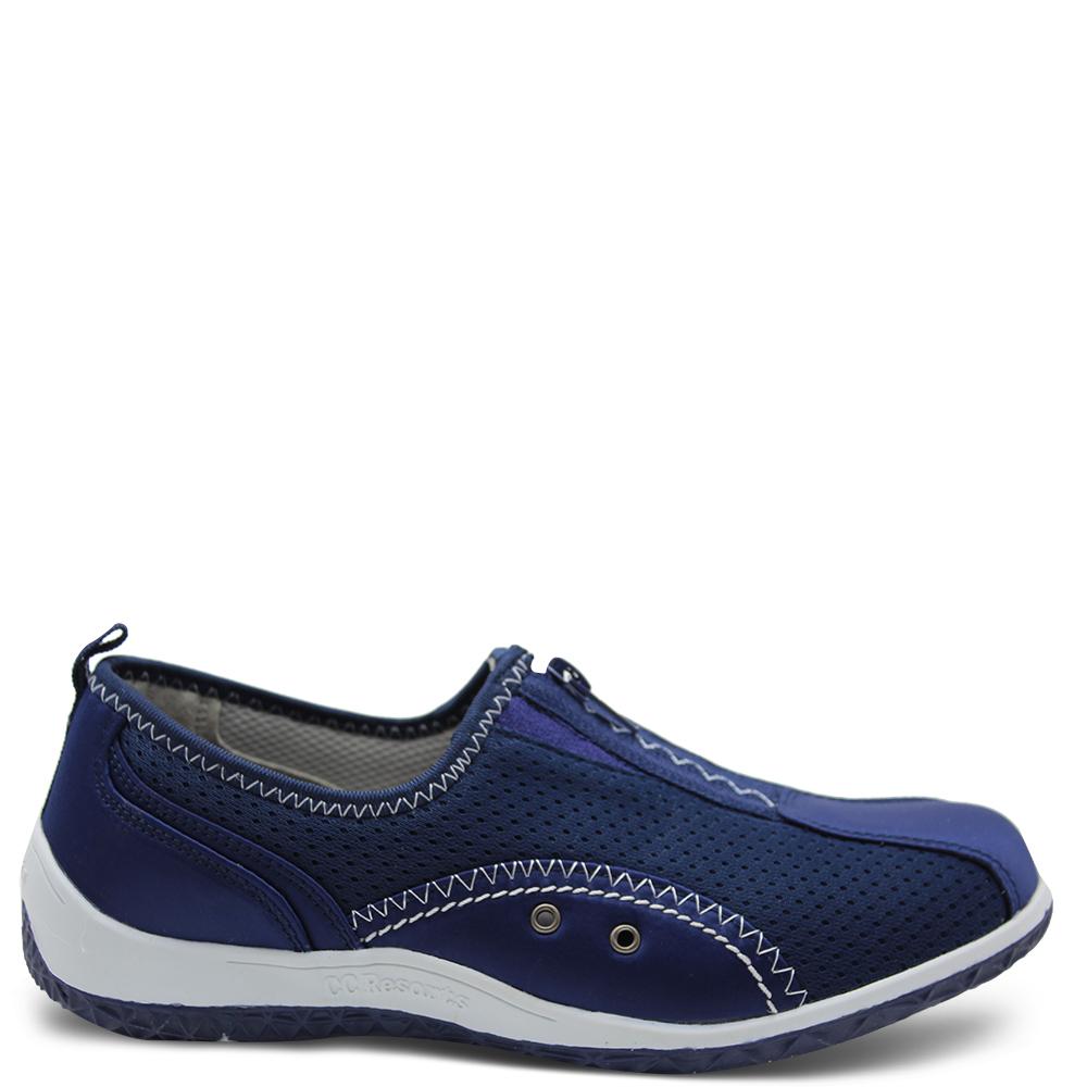 CC Resorts Sorrell Navy Satin Womens slip on
