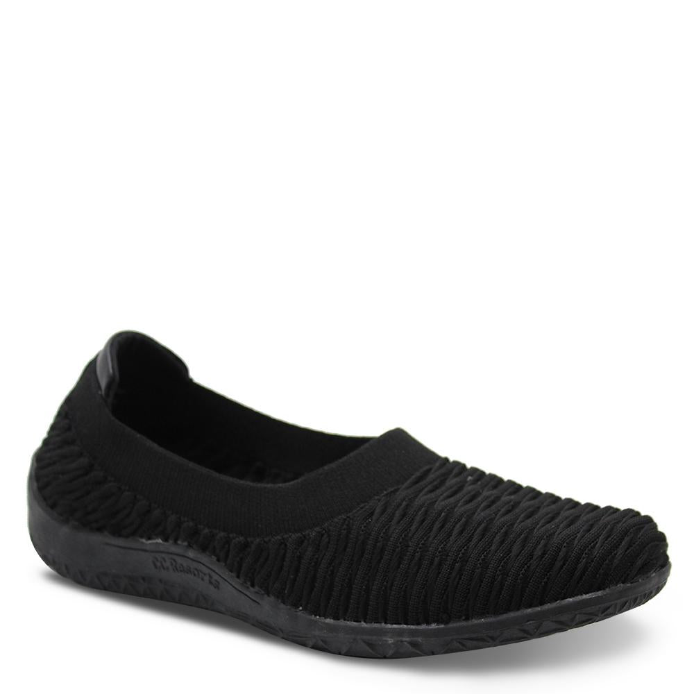 CC Resorts Sam Black Womens Flat
