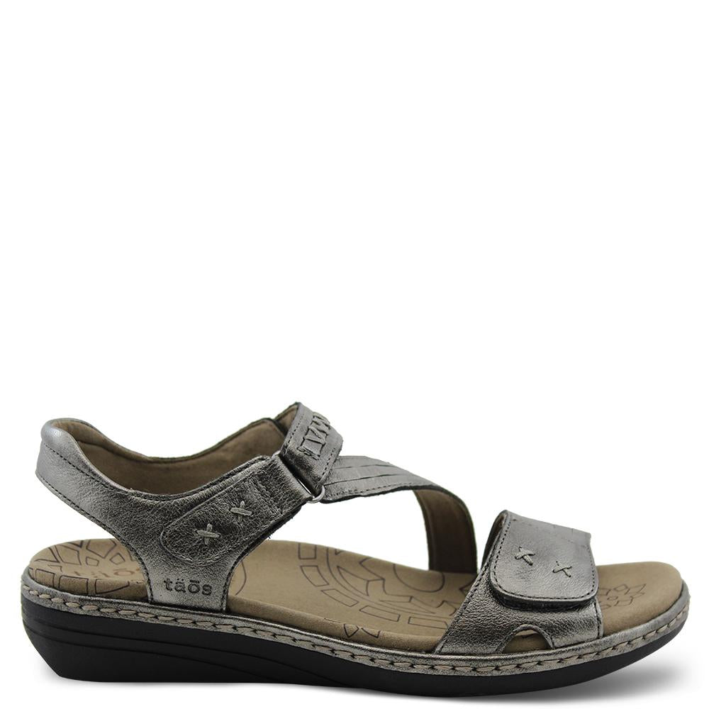 Taos Zenith Pewter Womens Sandal