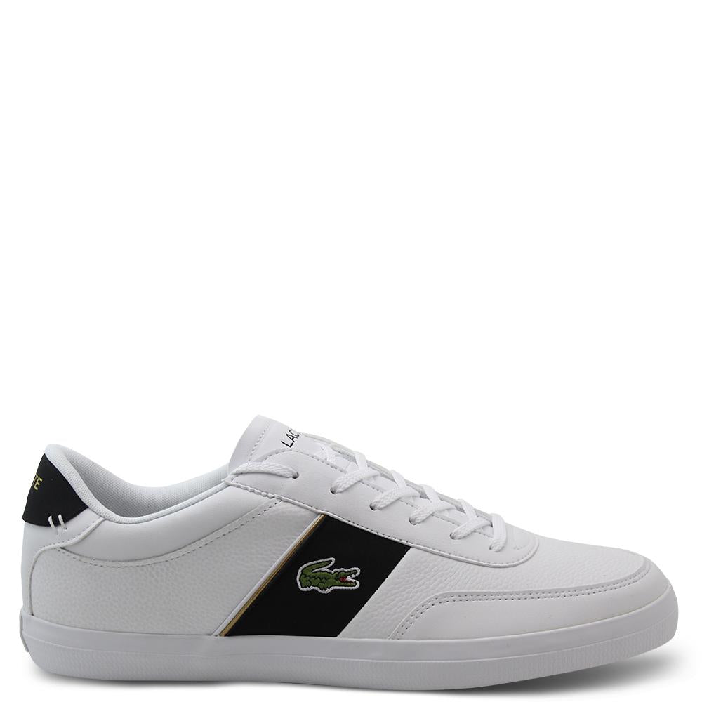 Lacoste Court Master White/Black Mens Sneaker