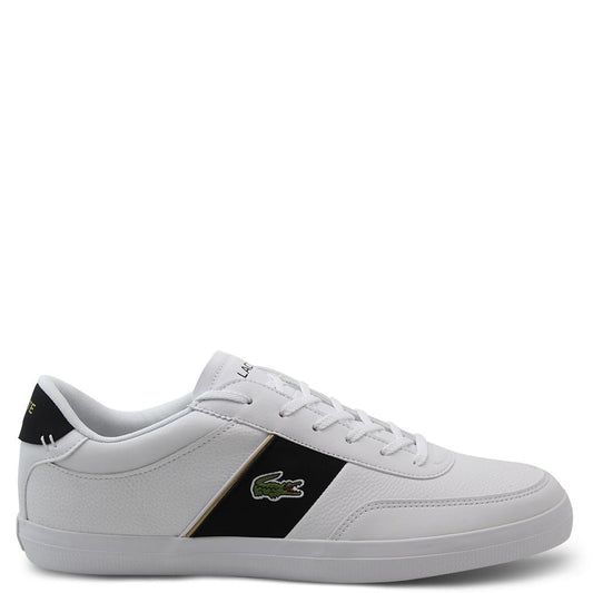 Lacoste Court Master White/Black Mens Sneaker