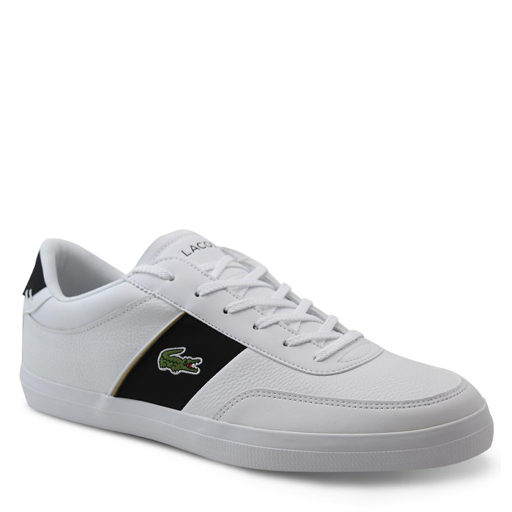 Lacoste Court Master White/Black Mens Sneaker